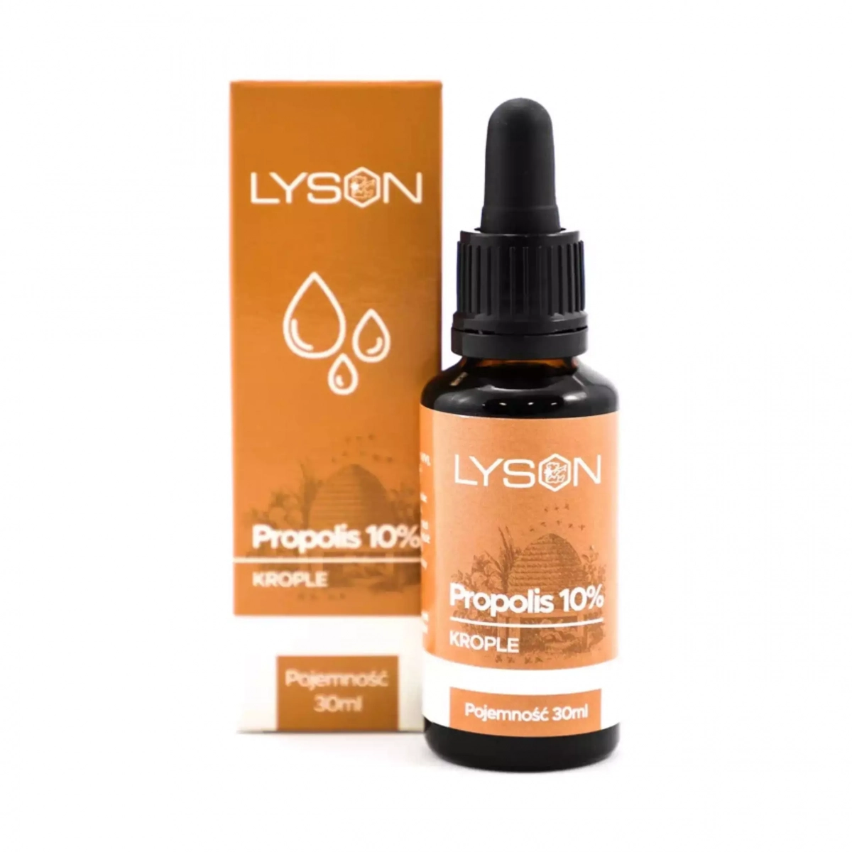 Propolis 10% krople 30ml Łysoń