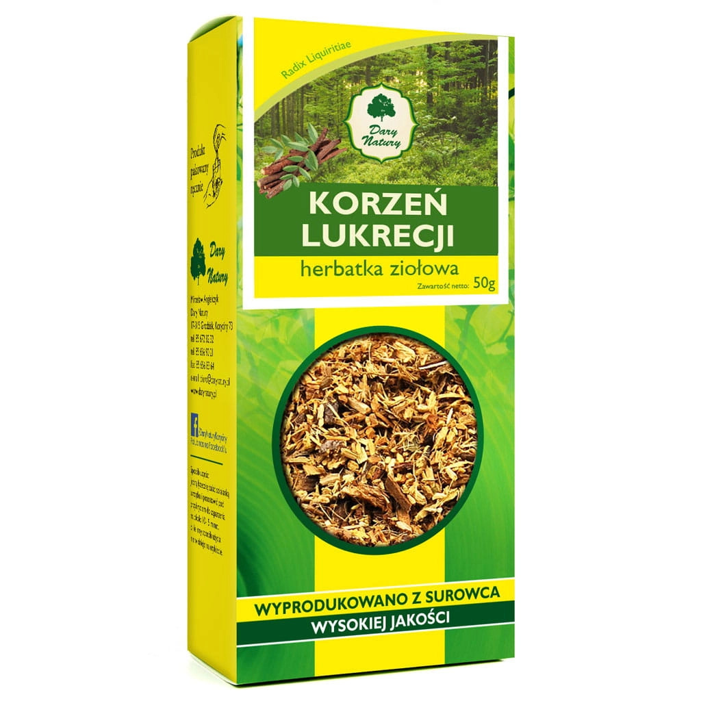 Korzeń Lukrecji 50 g Dary Natury