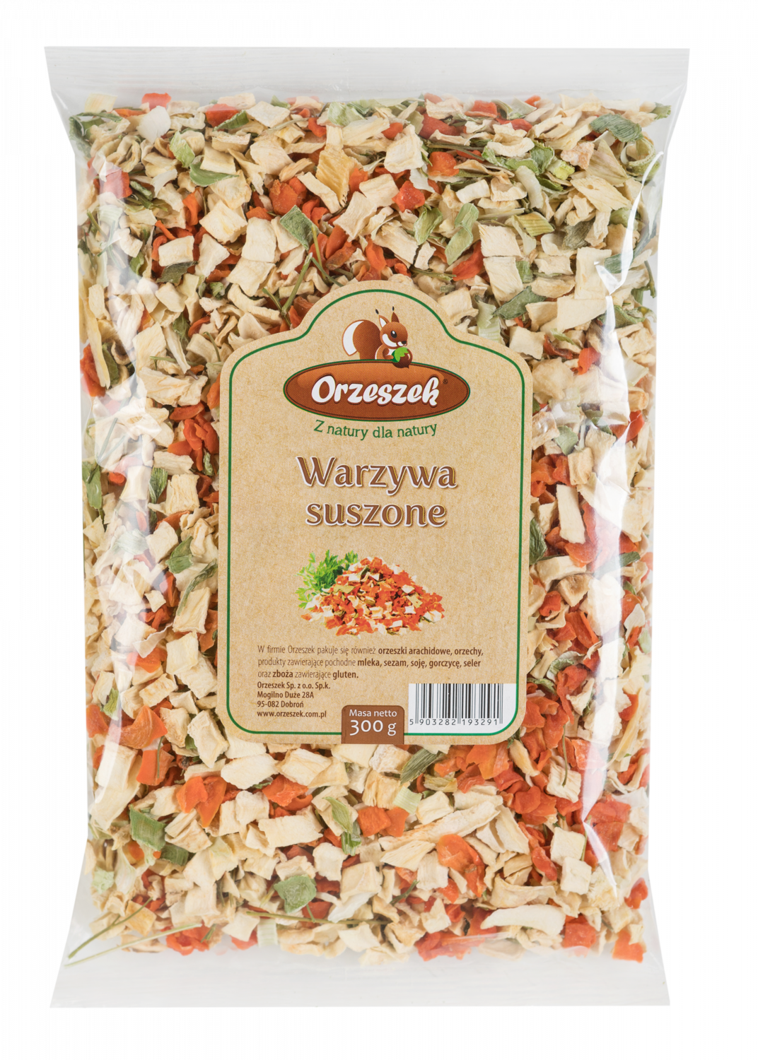 Warzywa suszone Orzeszek - 100 g