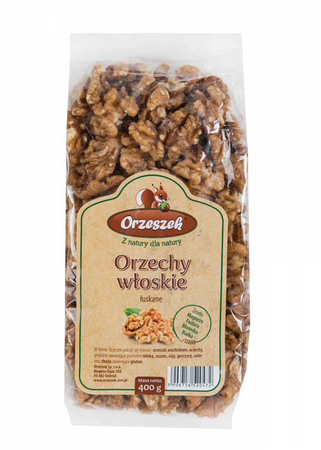 Orzechy włoskie łuskane Orzeszek - 1 kg