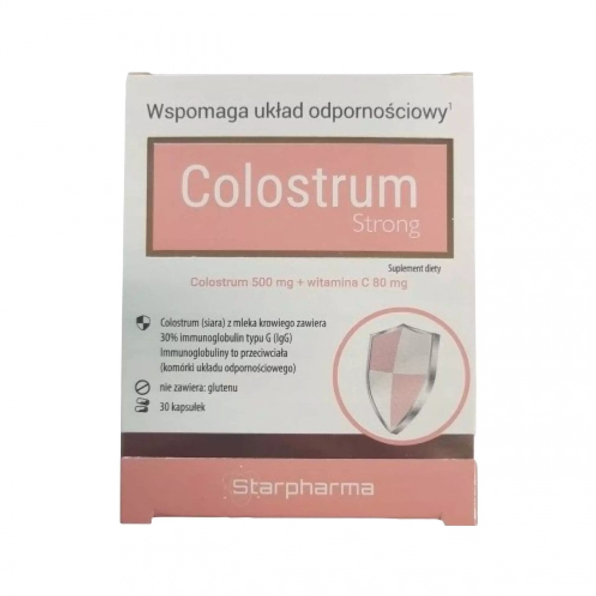 Colostrum Strong 30 kapsułek Starpharma