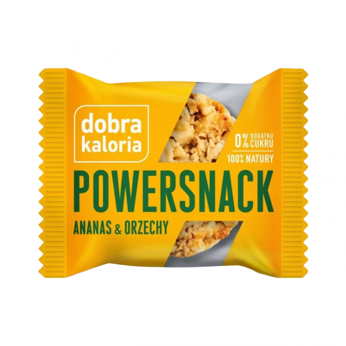 Baton powersnack ananas orzechy 30g Dobra Kaloria