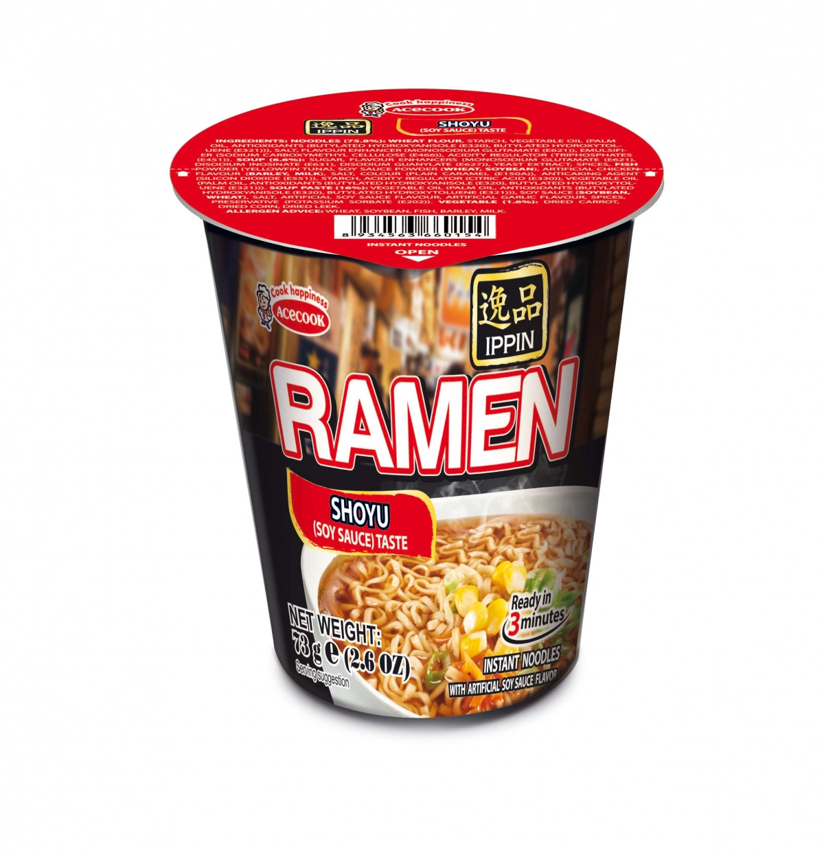 Ramen Ippin Shoyu 73g Sen Soy