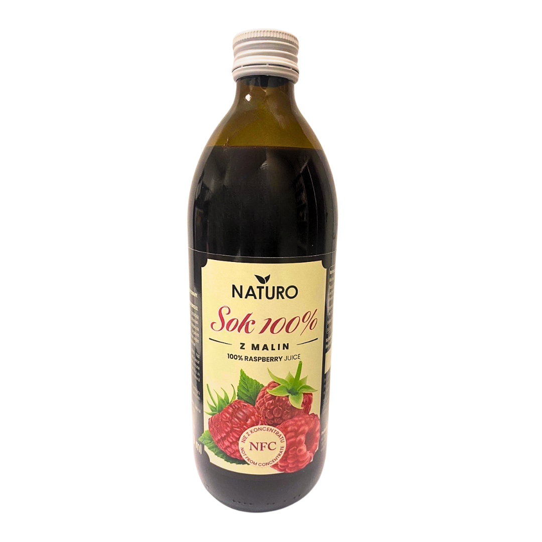 Sok z malin 100% NFC Naturo 500 ml