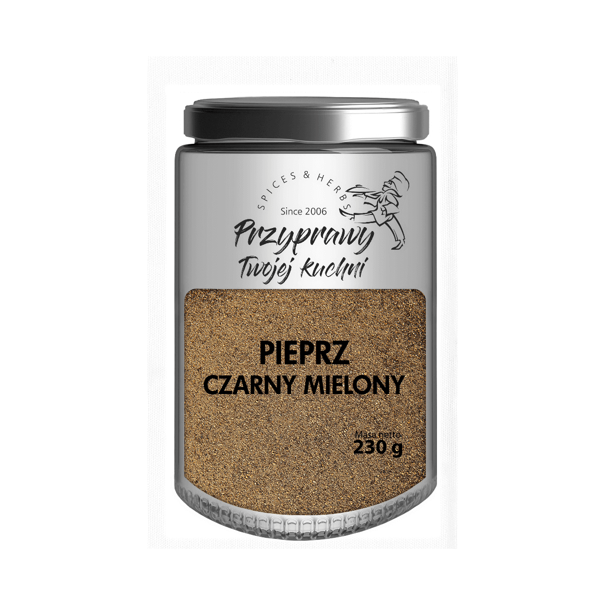 Pieprz czarny mielony Przyprawy Twojej kuchni - 1 kg