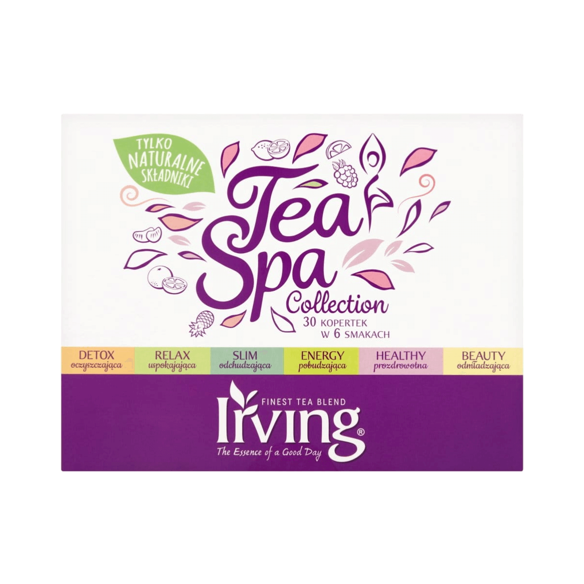 Kolekcja TEA SPA Collection 30 kopertek w 6 smakach zestaw Irving