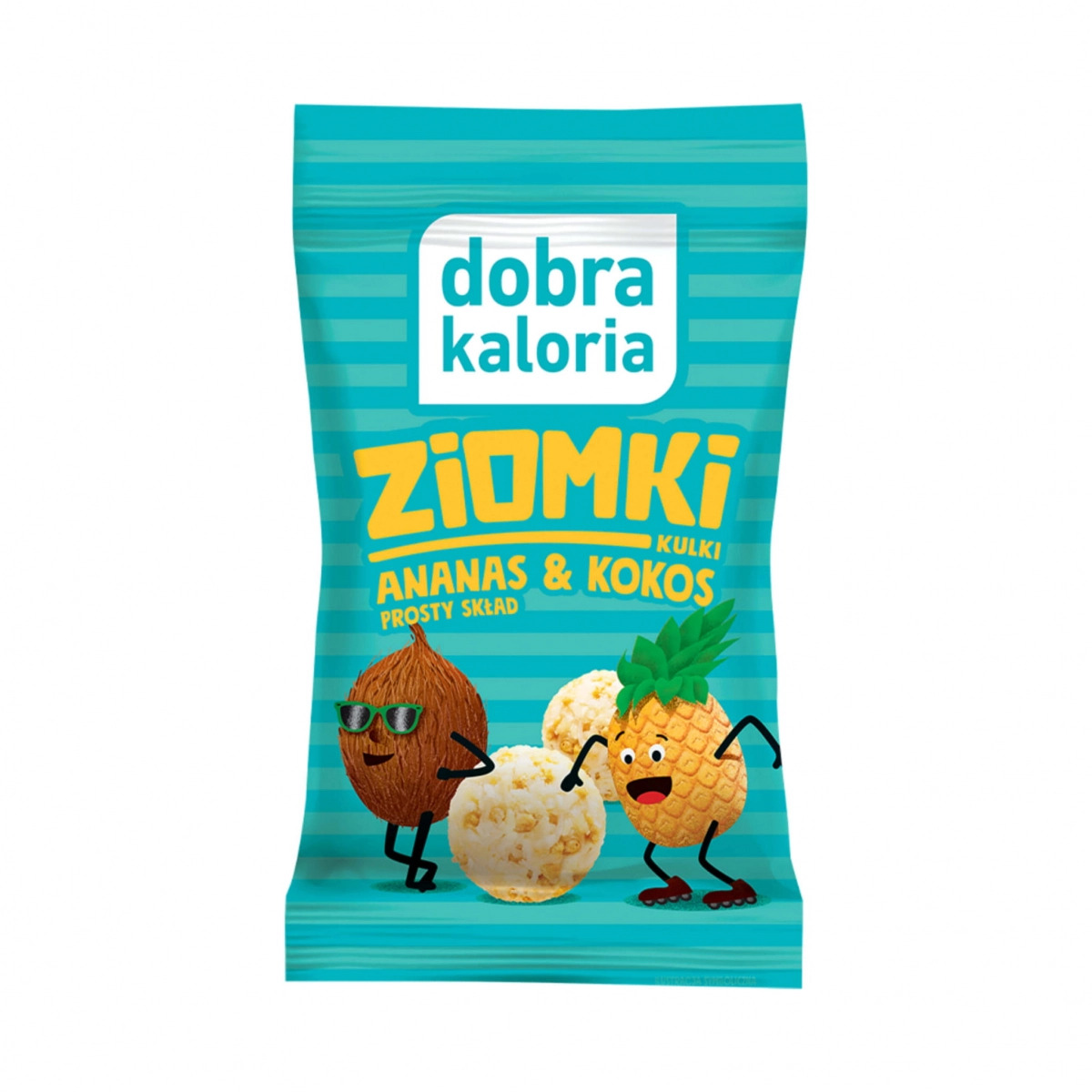 Kulki ananas kokos Ziomki Dobra Kaloria