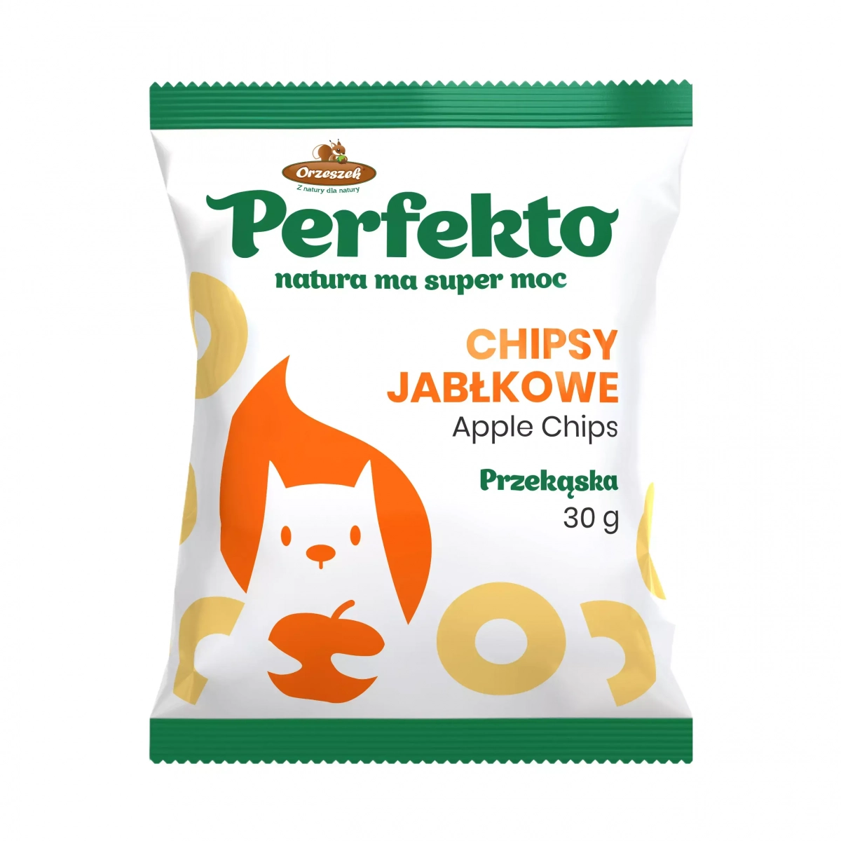 Chipsy jabłkowe perfekto 30 g Orzeszek