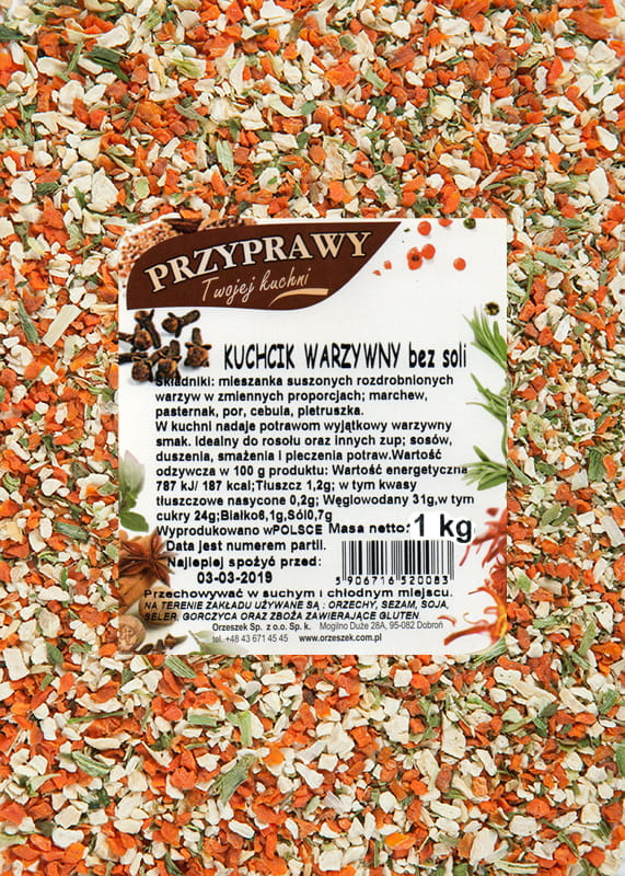 Przyprawka warzywna bez soli Przyprawy Twojej kuchni - 1 kg