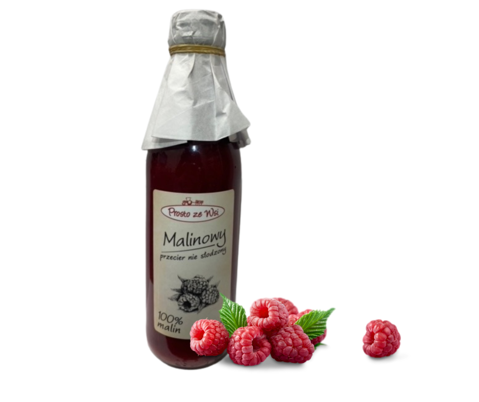 Malinowy mus - przecier 250 ml Prosto ze Wsi