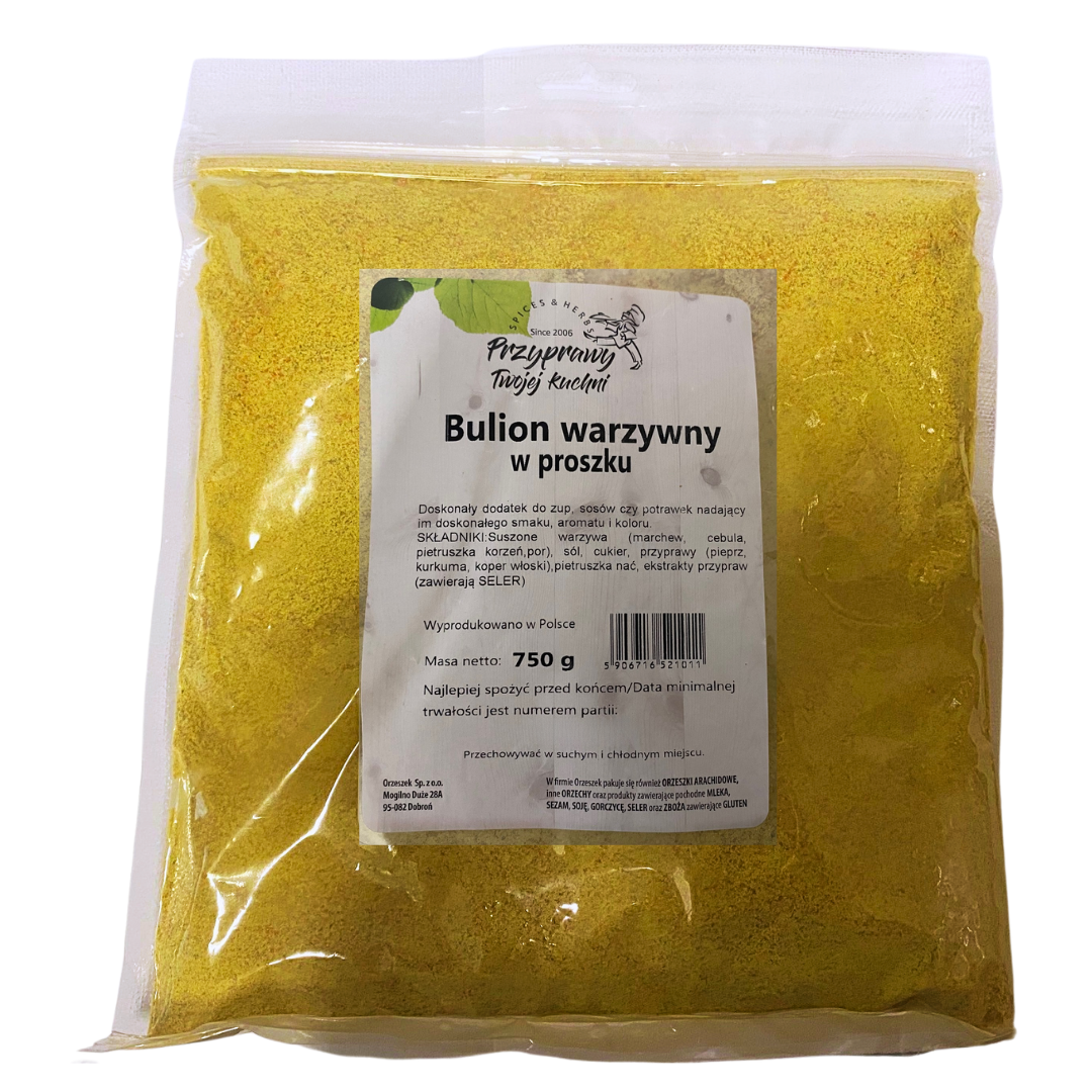 Bulion warzywny w proszku Przyprawy Twojej kuchni 750g