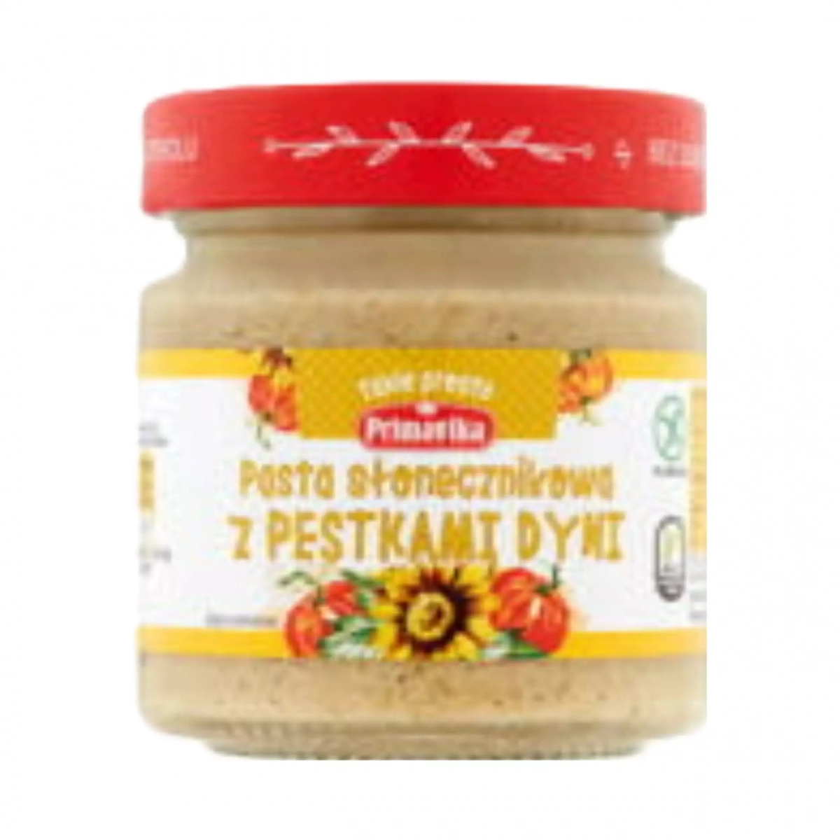 Pasta słonecznikowa z pestkami dyni - Bezglutenowa 160 g Primavika