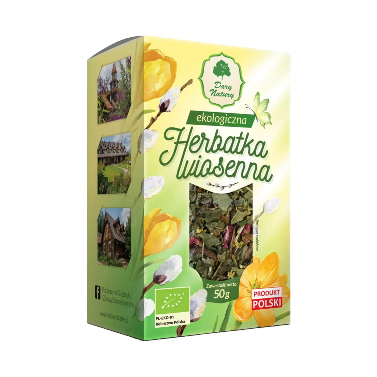 Herbatka wiosenna 50g EKO Dary Natury