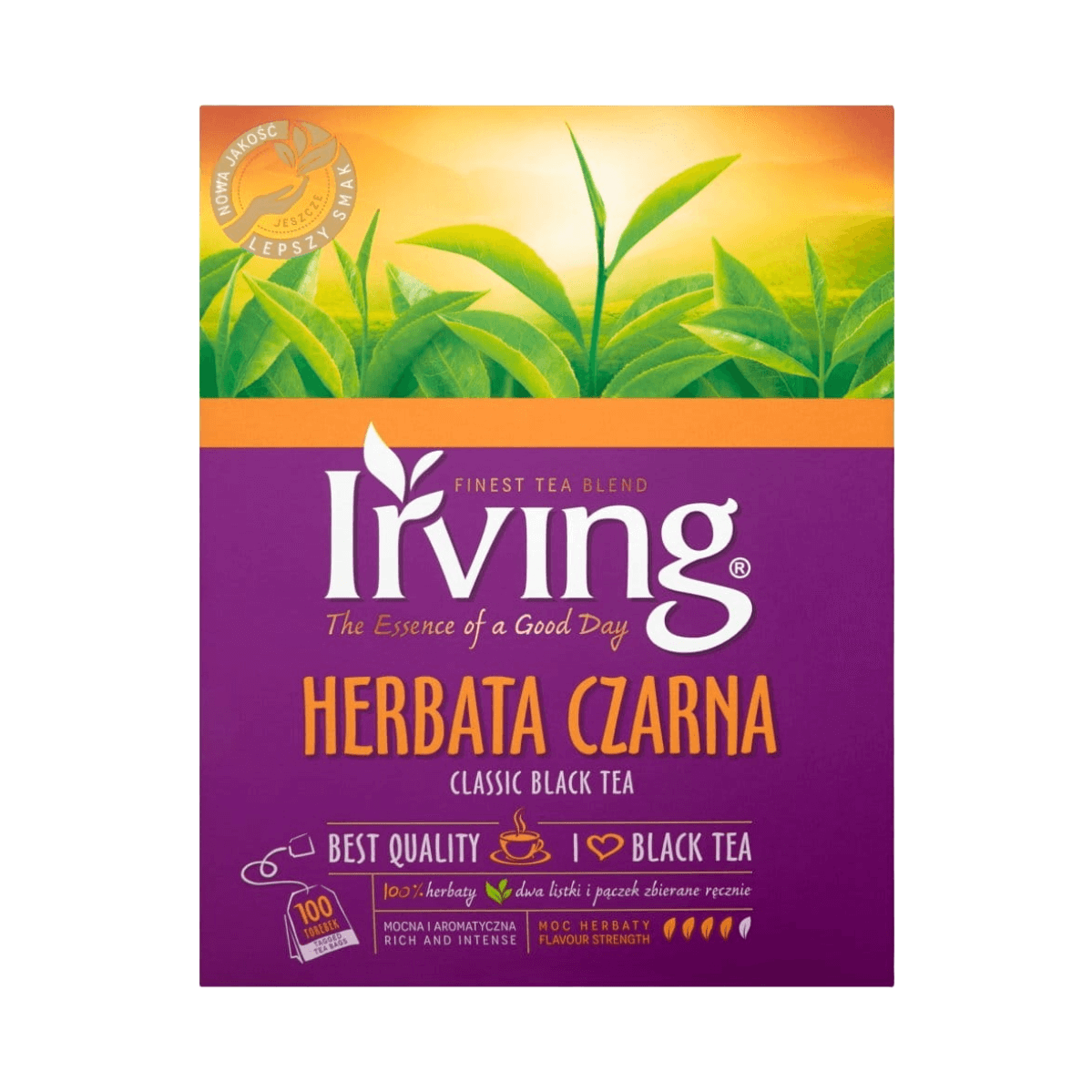 Herbata czarna 200 g (100 torebek) Irving