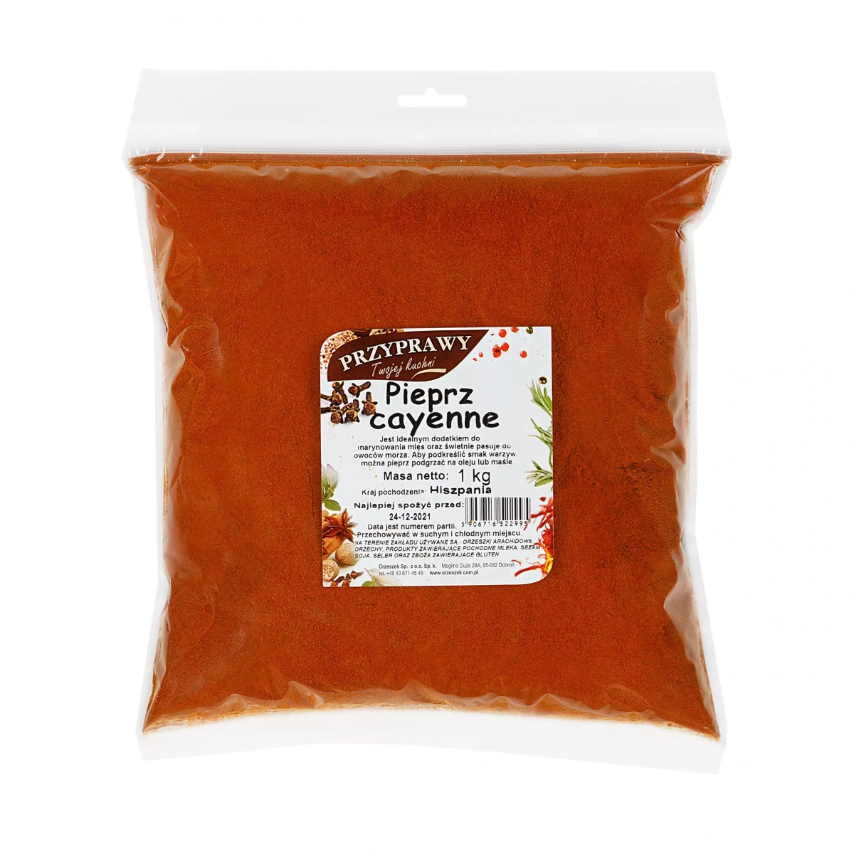 Pieprz cayenne Przyprawy Twojej kuchni - 30 g