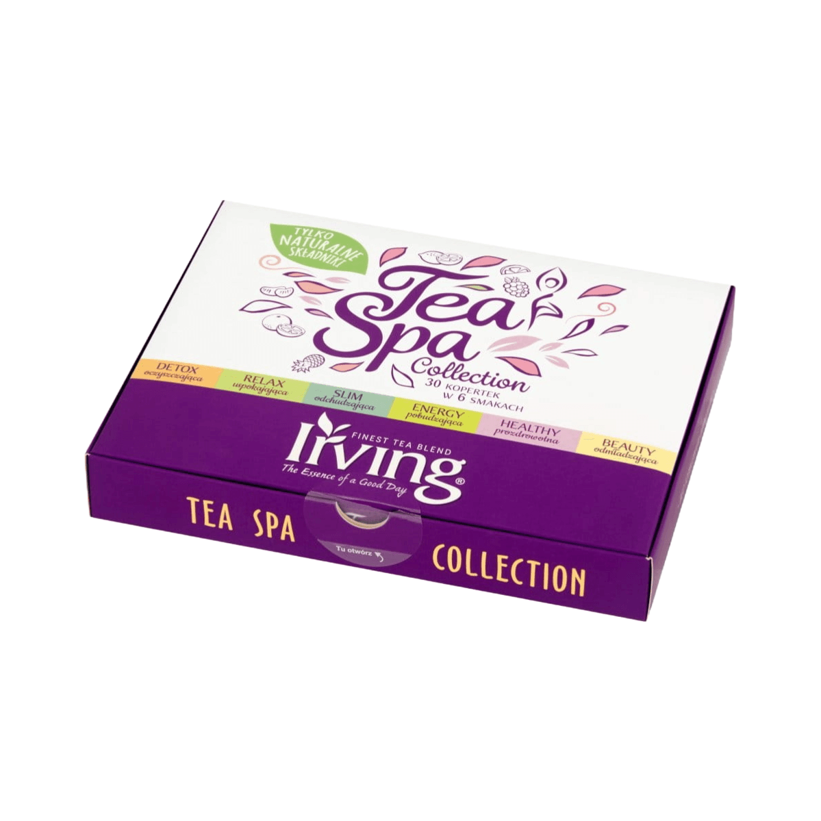 Kolekcja TEA SPA Collection 30 kopertek w 6 smakach zestaw Irving