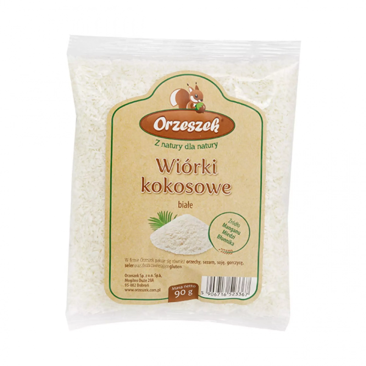 Wiórki kokosowe Orzeszek - 90 g