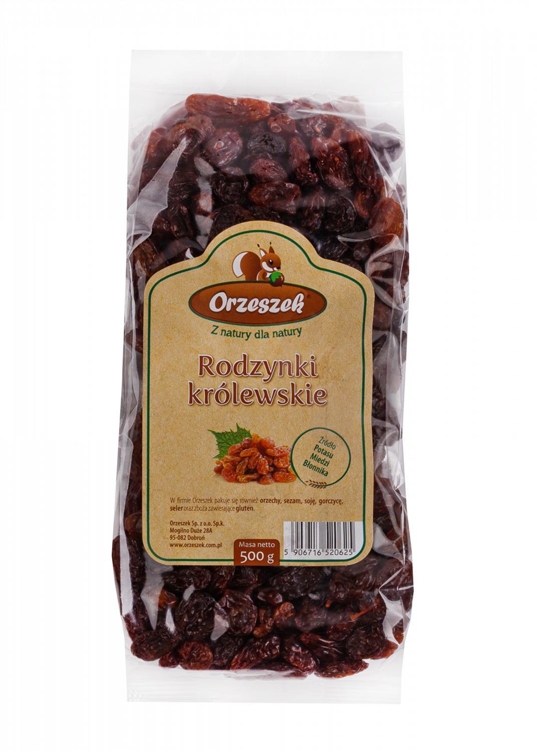 Rodzynki królewskie Orzeszek - 150 g