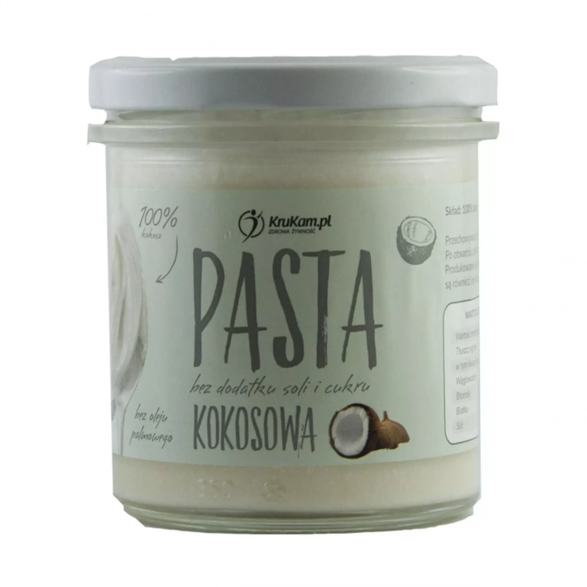 Pasta kokosowa 300 g Krukam