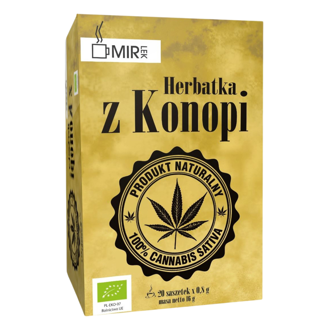 Herbatka z liści konopi 16g Mir-lek