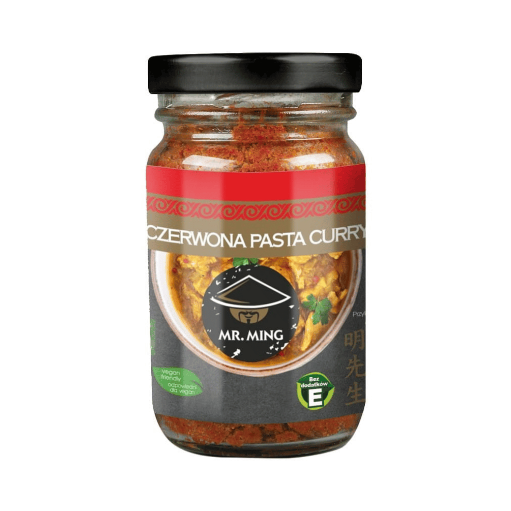 Pasta curry czerwona 115g Mr. Ming