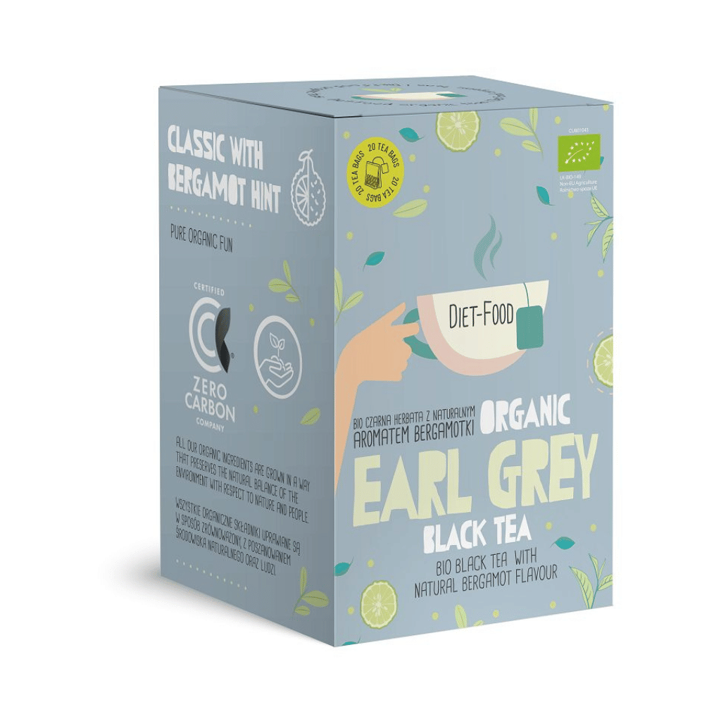 Bio Earl Grey Black Tea - czarna herbata Earl Grey Diet Food