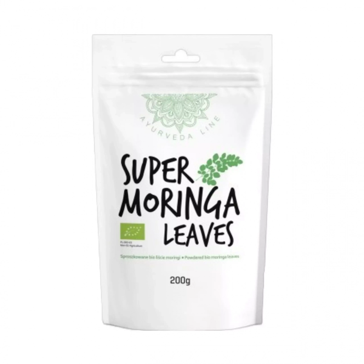 Bio Liście Moringa 200g Diet Food