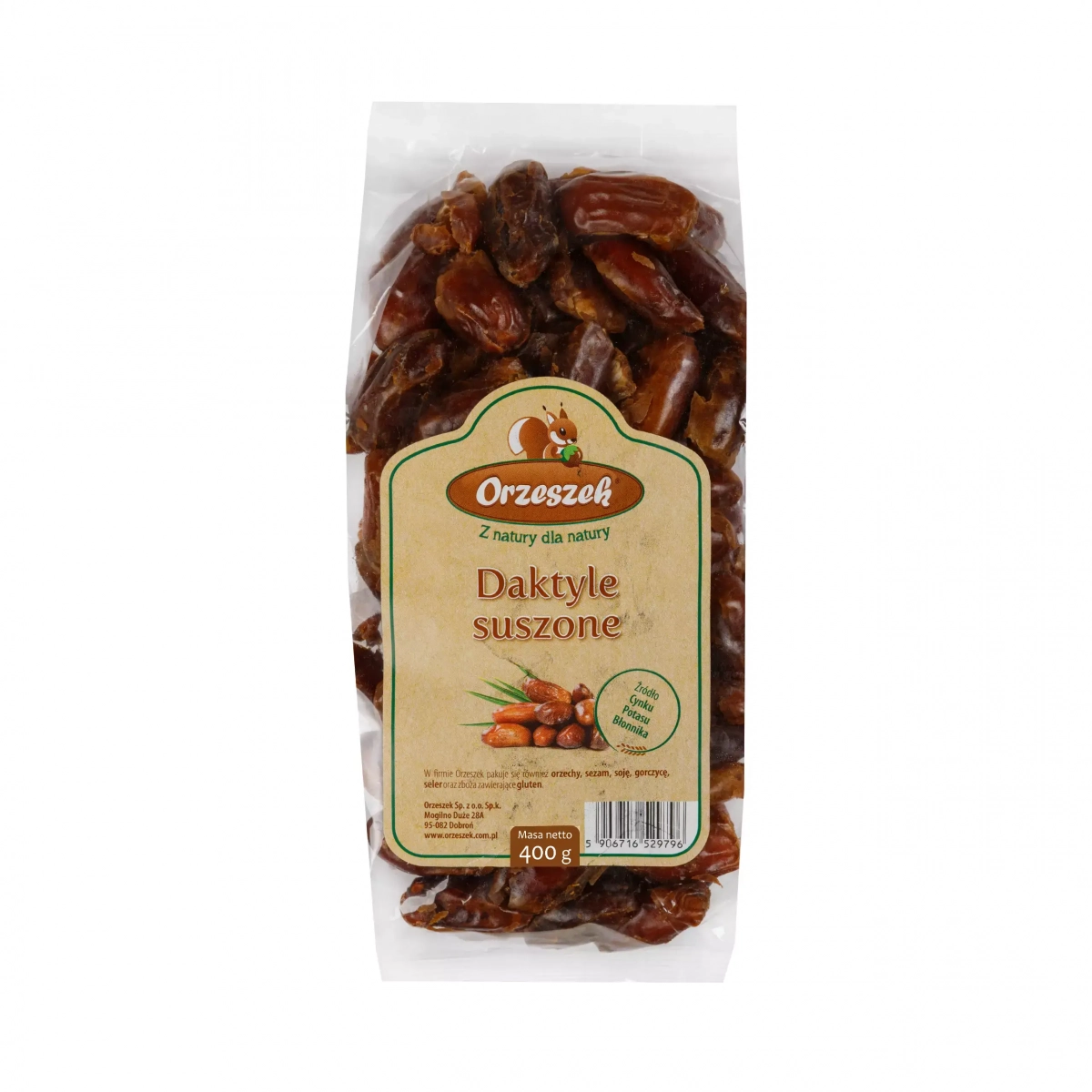 Daktyle suszone Orzeszek - 1 kg