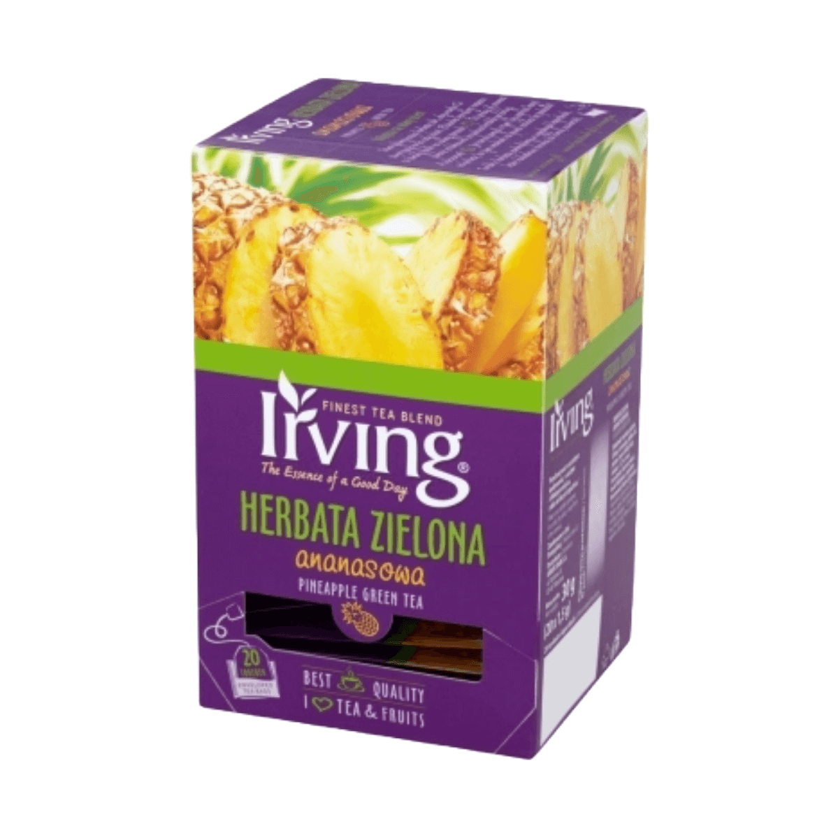 Herbata Zielona Ananas Green Tea ( 20 torebek) Irwing