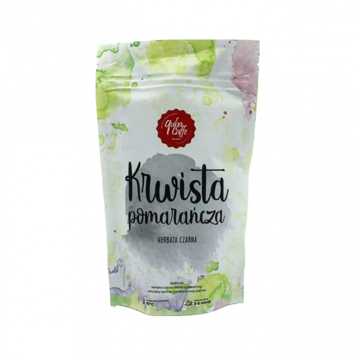 Herbata czarna z dodatkami Krwista Pomarańcza 100g Quba Caffe