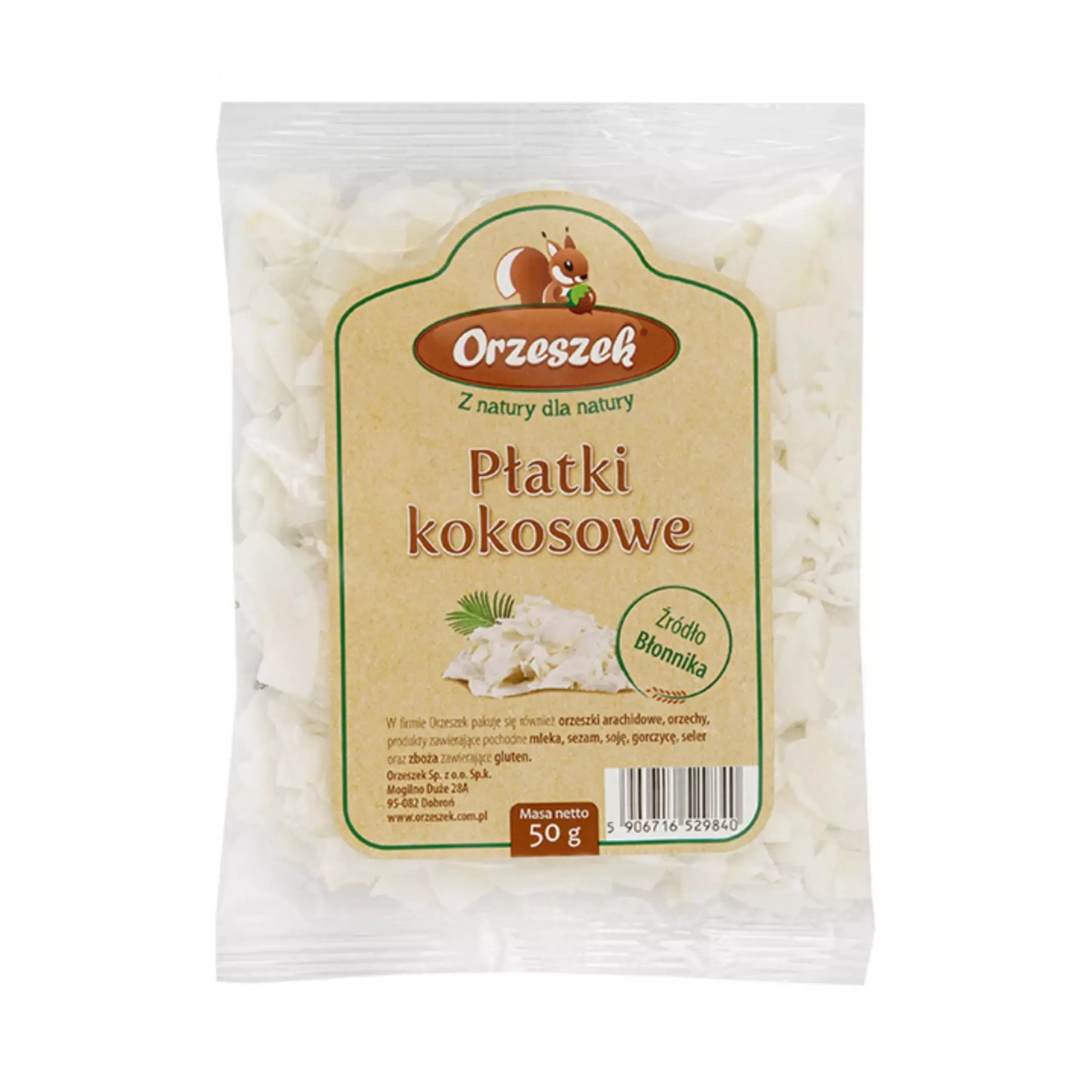 Płatki kokosowe Orzeszek - 1 kg