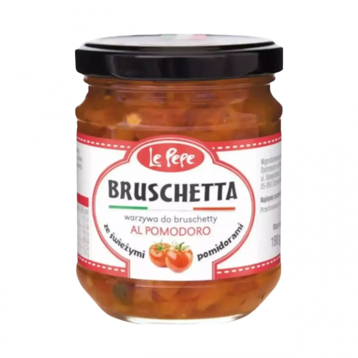 Bruschetta ze świeżymi pomidorami 180g LePepe