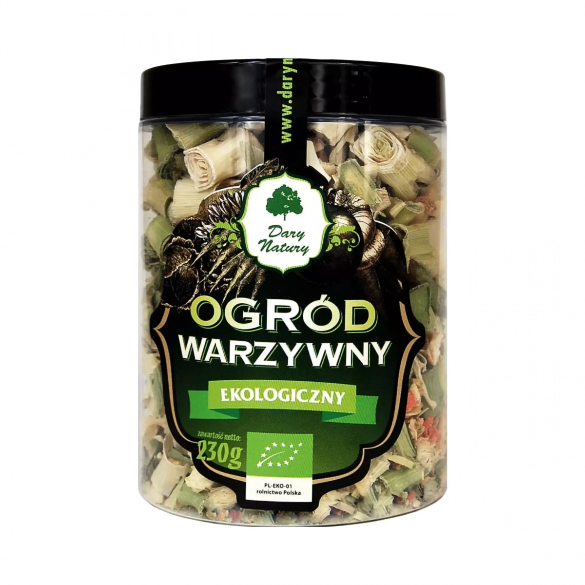 Ekologiczny ogród warzywny 230 g Dary Natury