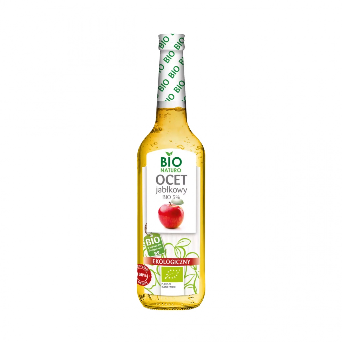 Ekologiczny ocet jabłkowy 5% BIO Bio Naturo - 250 ml