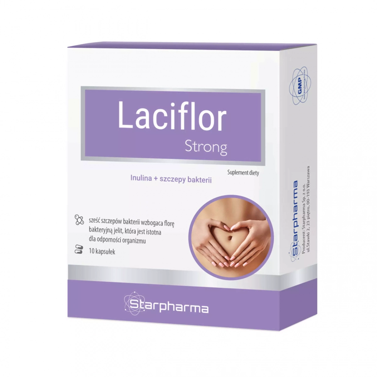 Laciflor STRONG 10 kapsułek Starpharma