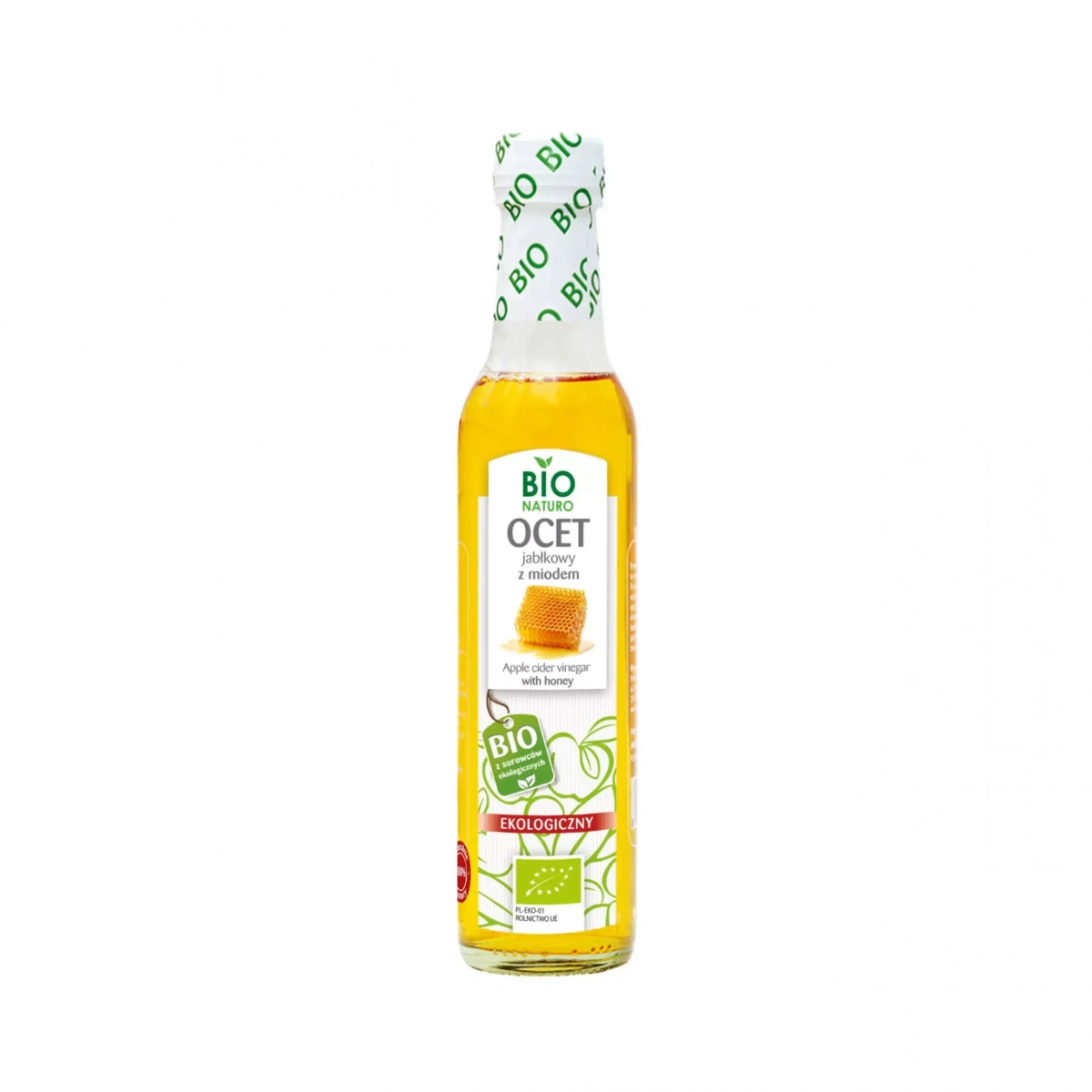 Ocet jabłkowy z miodem BIO 250 ml Bio Naturo