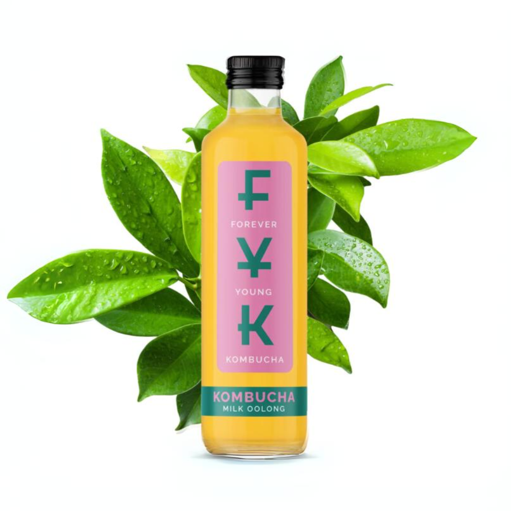 herbata Kombucha Milk Oolong 0,25l Napój Forever Young FYK