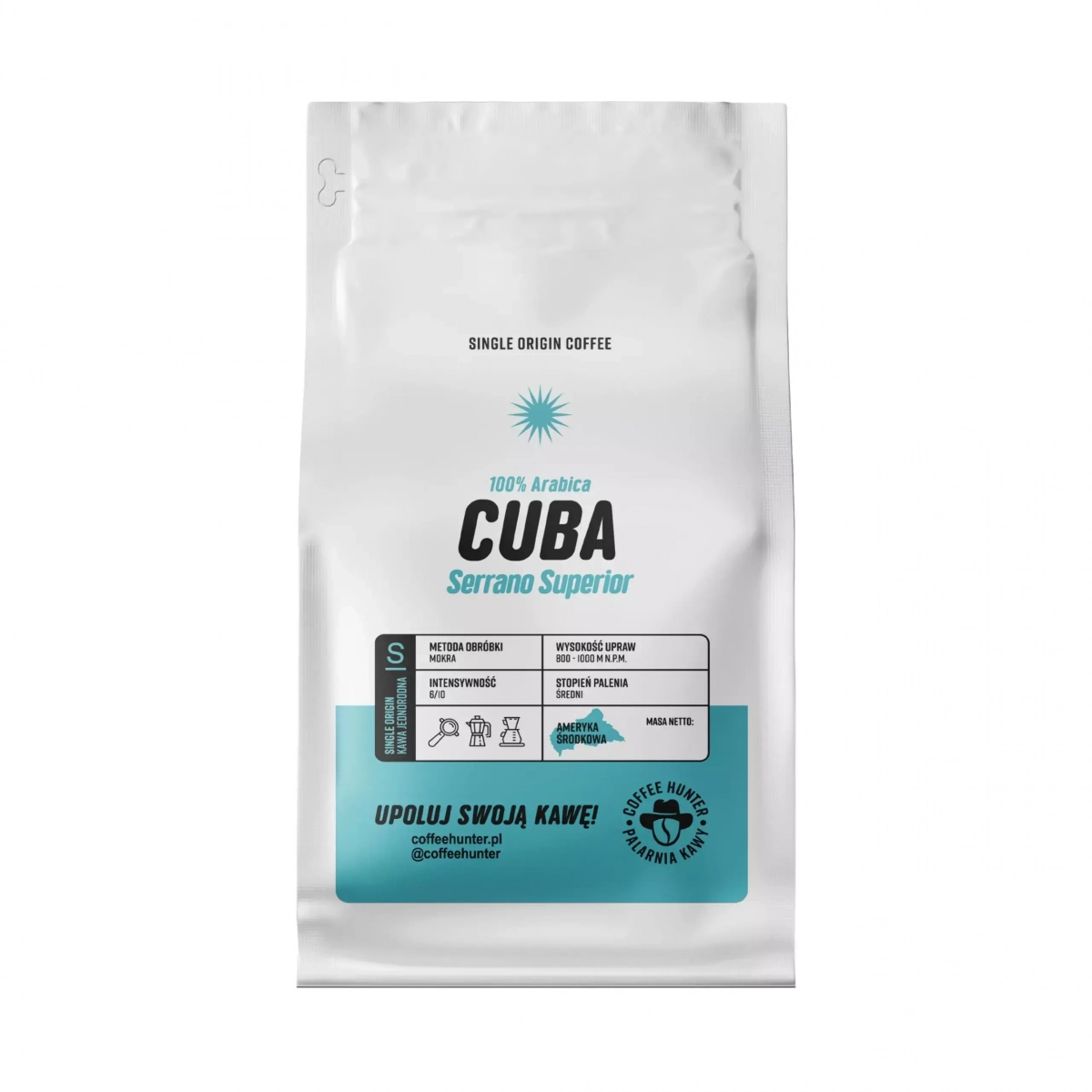 Kawa ziarnista CUBA SERRANO SUPERIOR Coffe Hunter - 1 kg