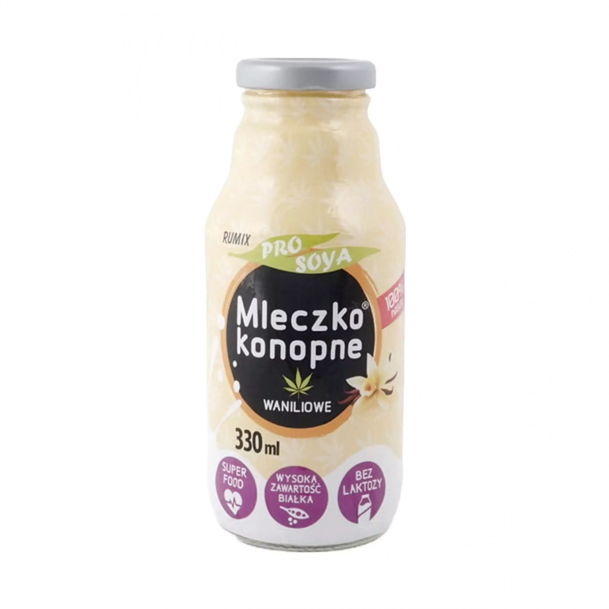 Mleczko konopne waniliowe 330 ml Pro Soya