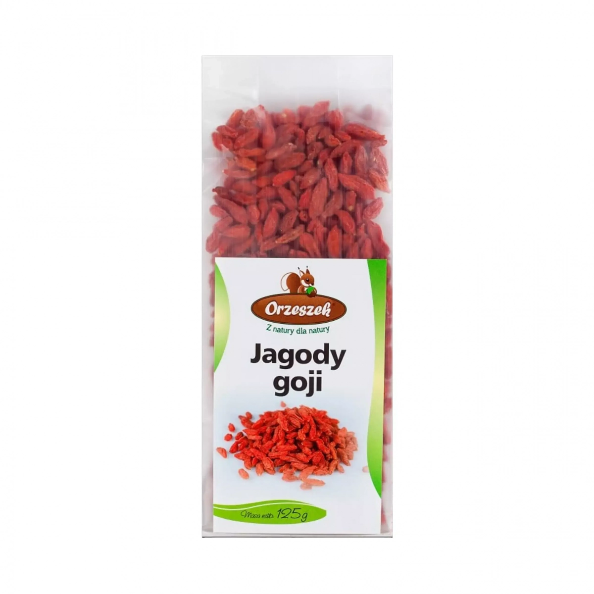 Jagody goji - owoce Orzeszek - 125 g