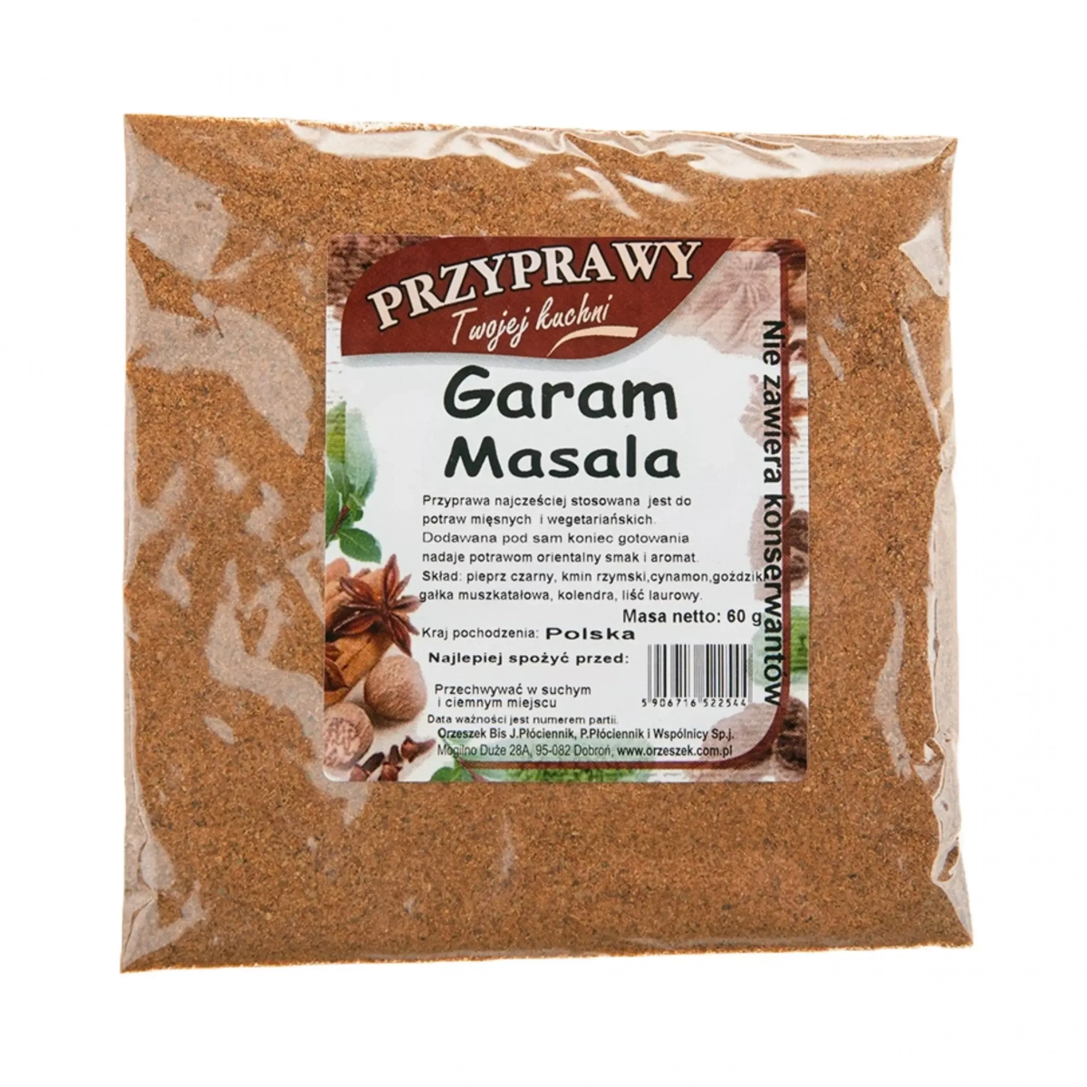 Garam Masala Przyprawy Twojej kuchni - 50 g