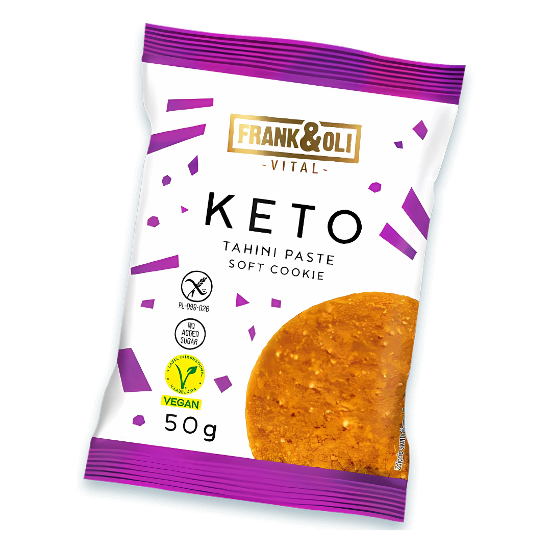 Miękkie ciasteczko Tahini paste Keto 50g Frank&Oli Vital