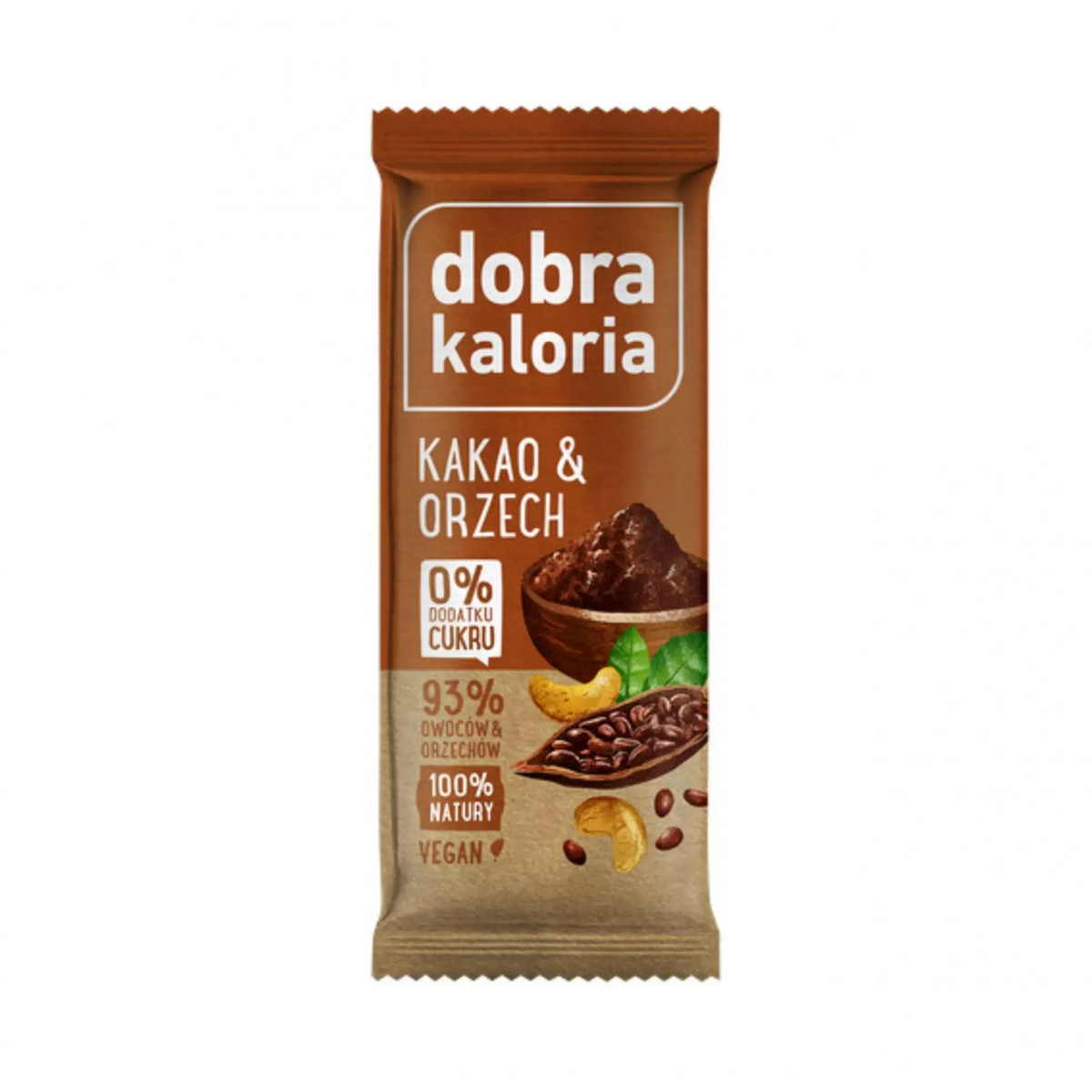 Baton - kakao & orzech 35 g Dobra Kaloria