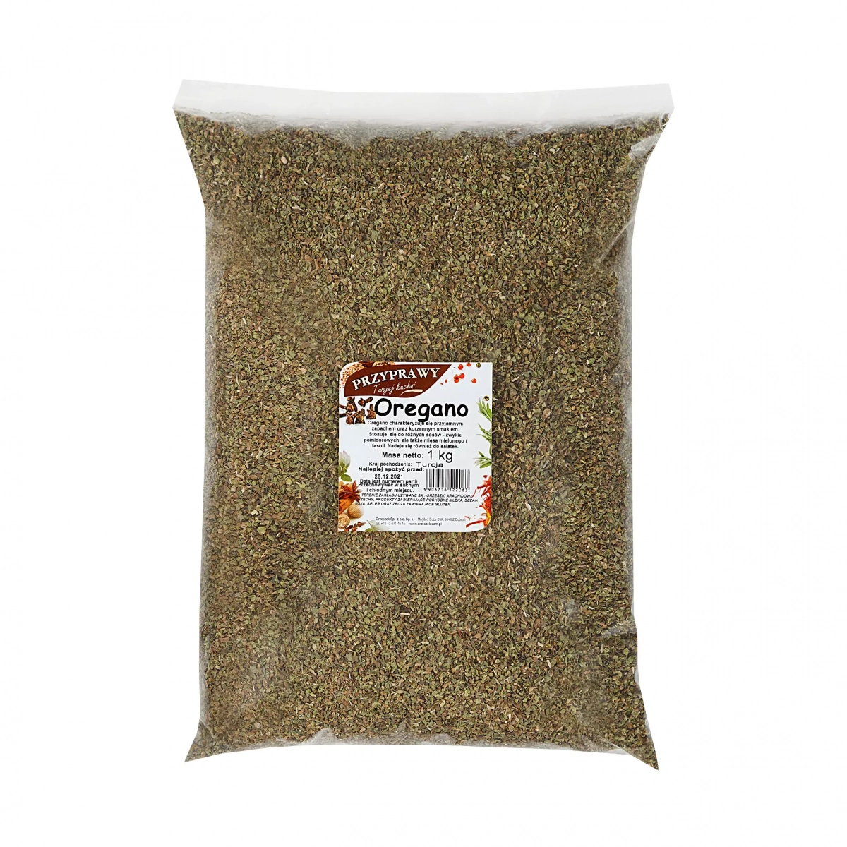 Oregano Przyprawy Twojej kuchni - 1 kg