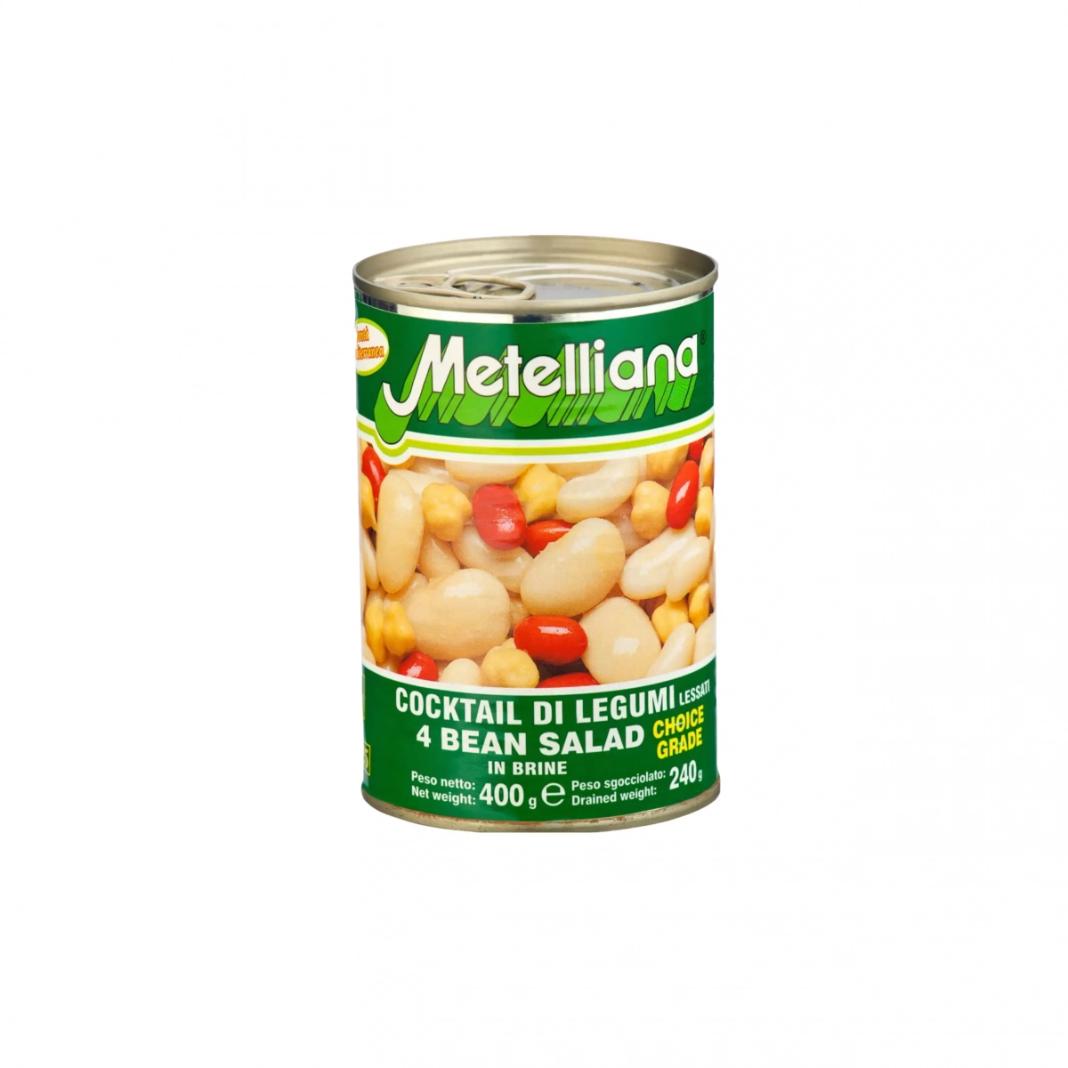 4 odmiany fasoli 400g Metelliana