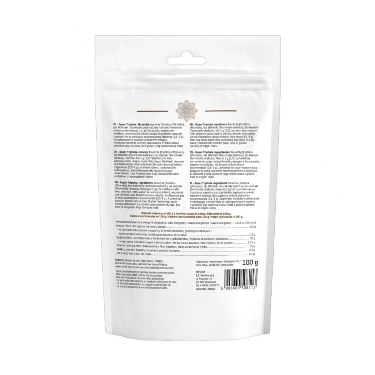 Bio Triphala 100g Diet Food