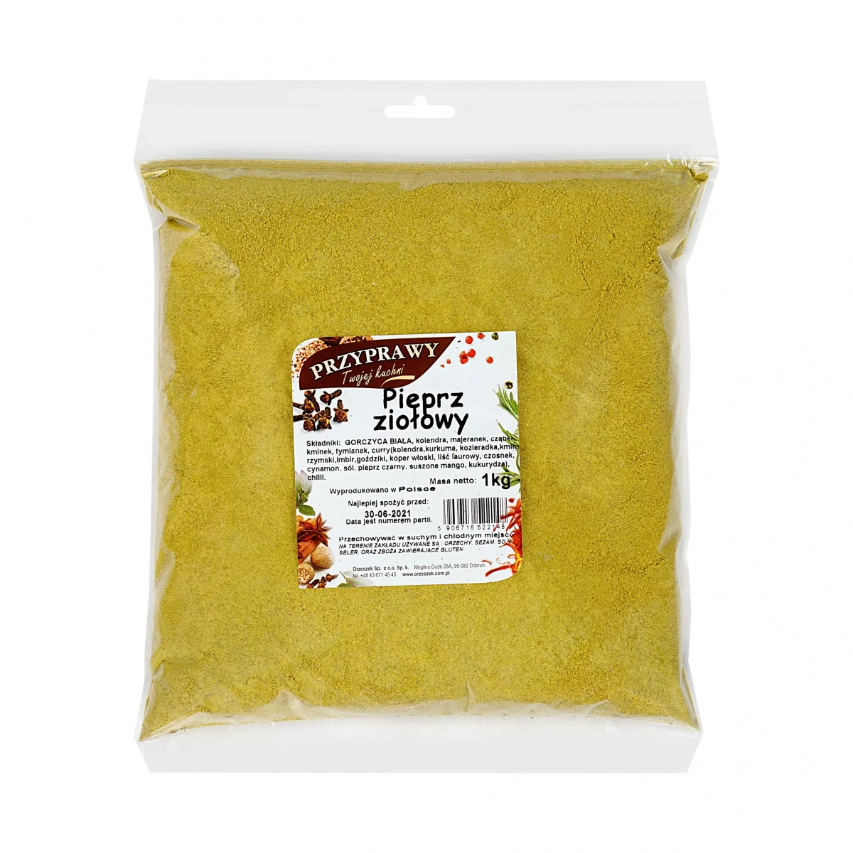 Pieprz ziołowy Przyprawy Twojej kuchni - 250 g