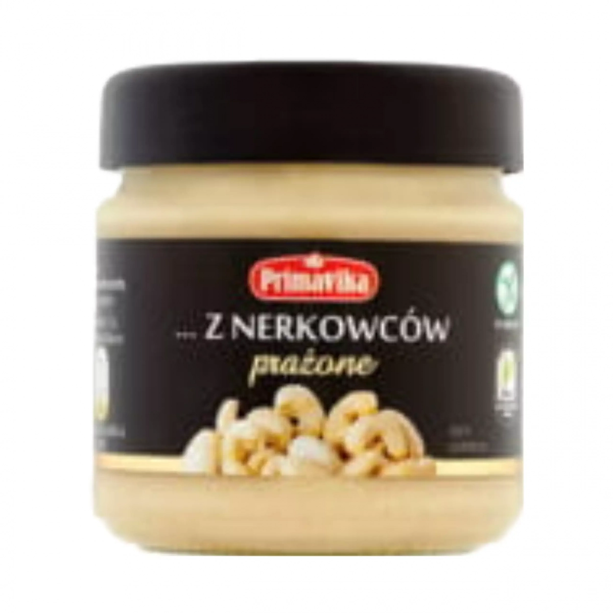 Pasta orzechowa z nerkowców prażonych bezglutenowa 185 g Primavika