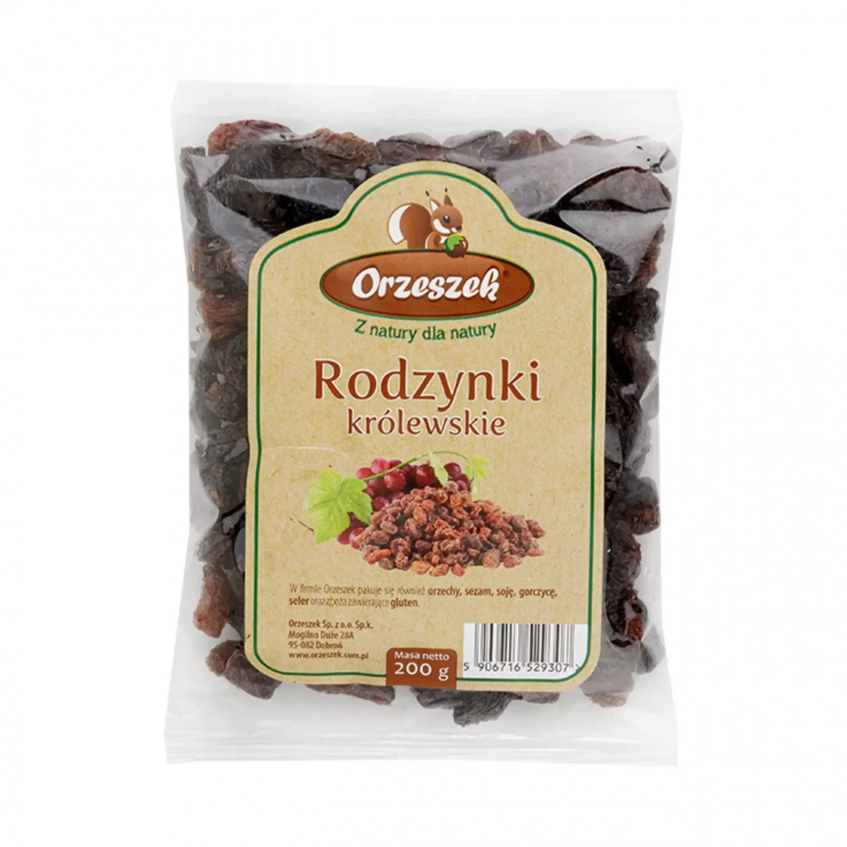 Rodzynki królewskie Orzeszek - 500 g