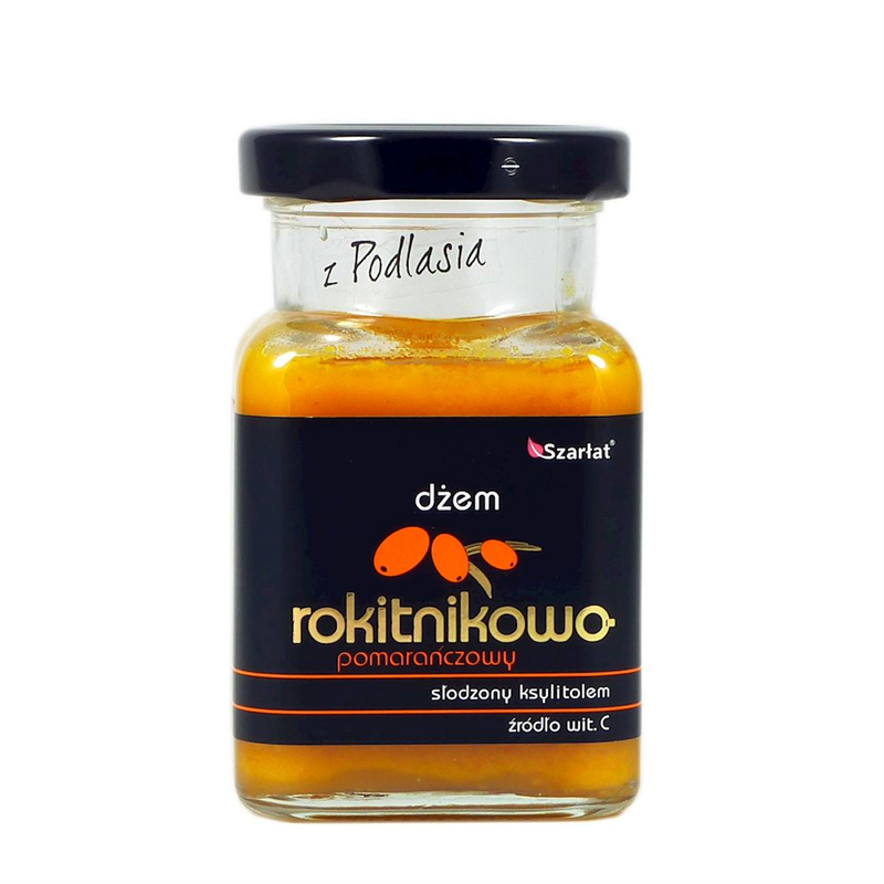 Dżem rokitnikowo - pomarańczowy z Podlasia 150g Szarłat